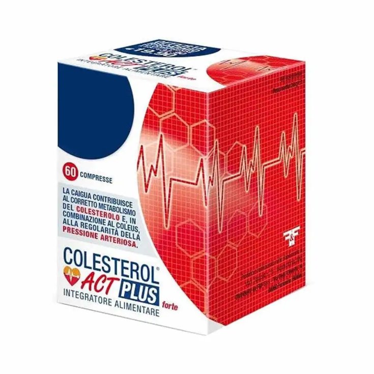 Life Colesterol Act Plus, 60 Compresse, Integratore per Colesterolo