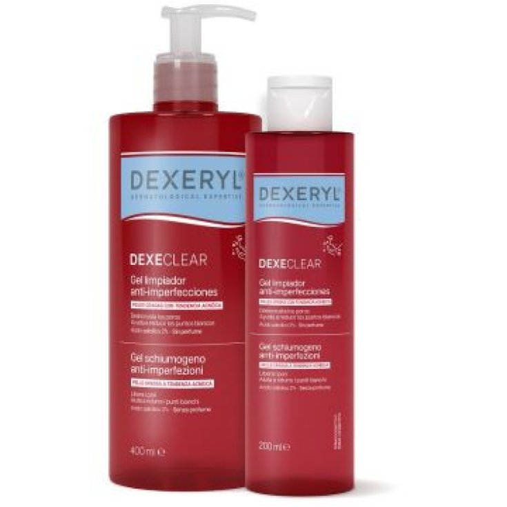 Pierre Fabre Dexeryl Dexeclear Gel Schiumogeno Anti Imperfezioni 200ml