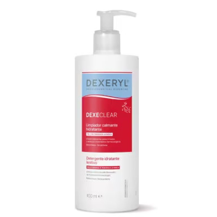 Dexeryl Dexeclear Detergente Idratante Lenitivo Pelle Sensibile 400 ml