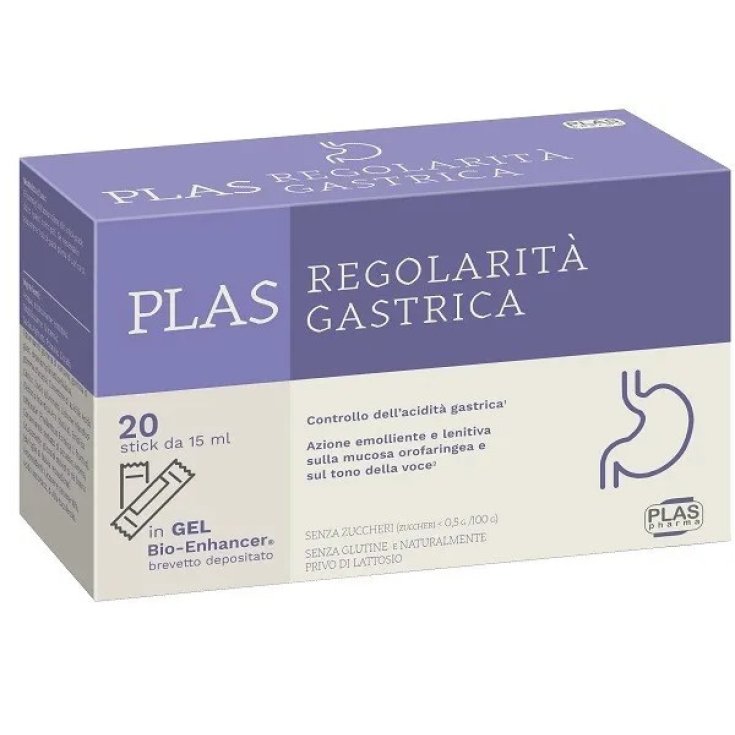Plas Regolarità Gastrica, Reflusso, 20 Stick Pack