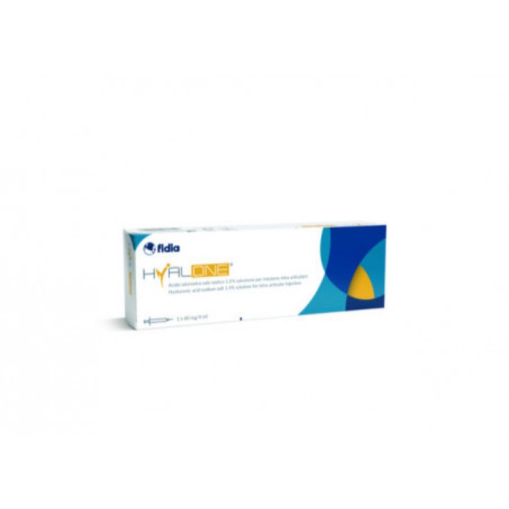 Fidia Farmaceutici Hyalone Intra-Art 60mg/4ml Siringa per Iniezione Intra-articolare