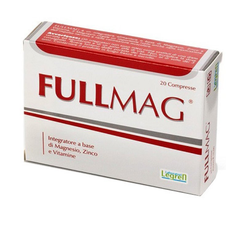 Legren Fullmag Forte Integratore Alimentare Magnesio Zinco Vitamine