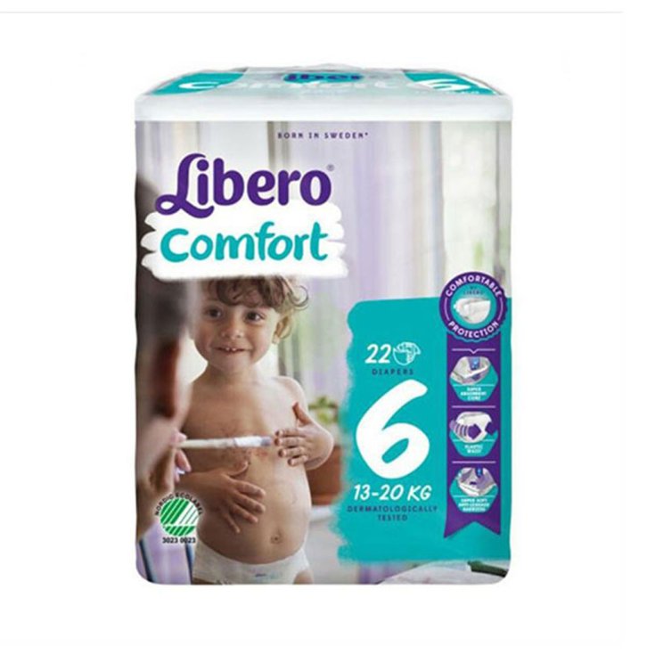 Libero Comfort Pannolini Taglia 6 (13-20 kg) 22 Pezzi