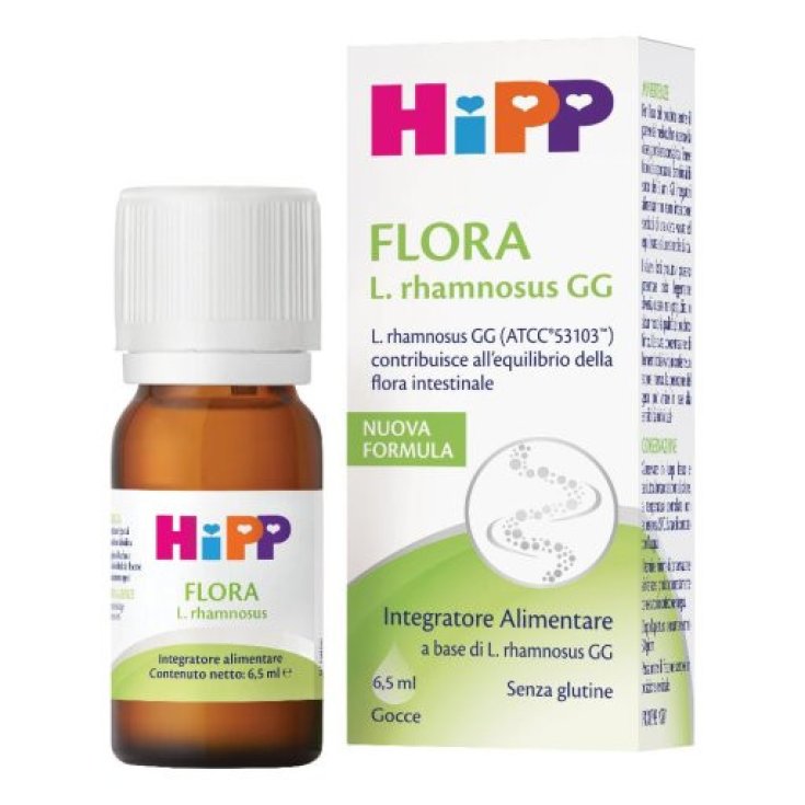 Hipp Flora Integratore Fermenti Lattici per Bambini, 6,5 ml