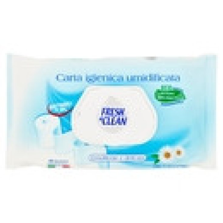 Fresh&clean Carta Igienica Umidificata Camomilla 48 Salviettine