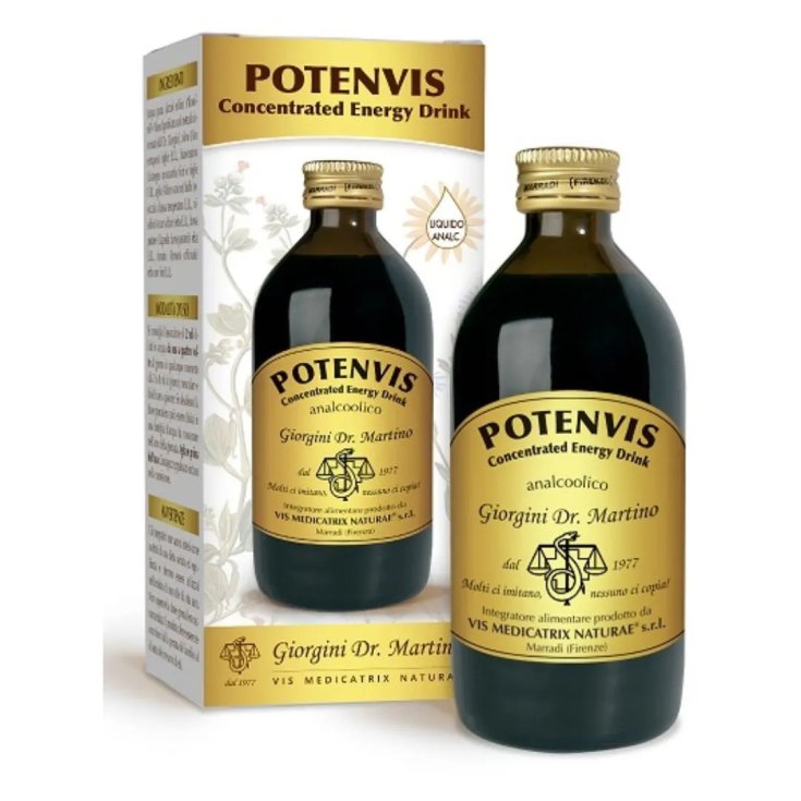 Dr.Giorgini Potenvis Concentrated Energy Drink Integratore di Erbe