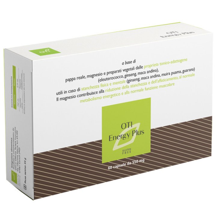 Oti Energy Plus Integratore per Energia e Stanchezza 60 Capsule Vegetali Oti Energy Plus Integratore per Energia e Stanchezza 60 Capsule Vegetali