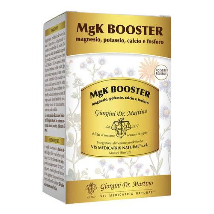 Dr.Giorgini Mgk Booster Polvere Integratore Alimentare Magnesio Potassio