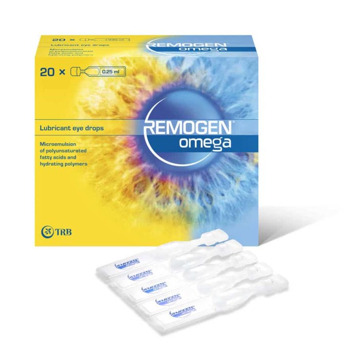 Remogen Omega Gocce Oculari Lubrificanti Monodose Trb Chemedica