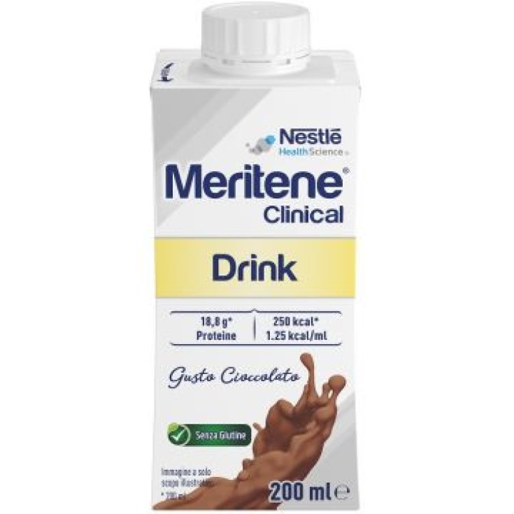 Nestlé Meritene Clinical Drink al Cioccolato, 200 ml Nestlé Meritene Clinical Drink al Cioccolato, 200 ml