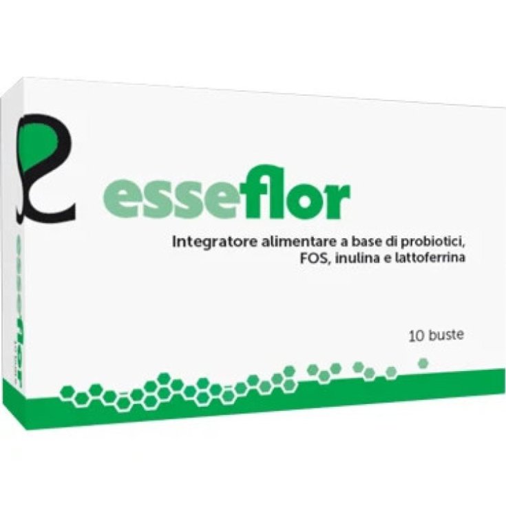 Esseflor Integratore Alimentare per Flora Intestinale - 10 Bustine