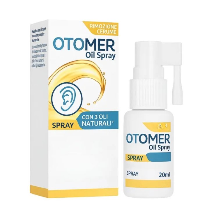 Istituto Ganassini Otomer Oil Spray Rimozione Cerume, 20 ml