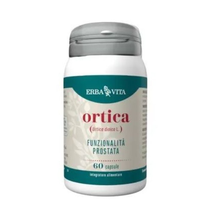 Erba Vita Ortica Integratore Alimentare per Prostata - 60 Capsule
