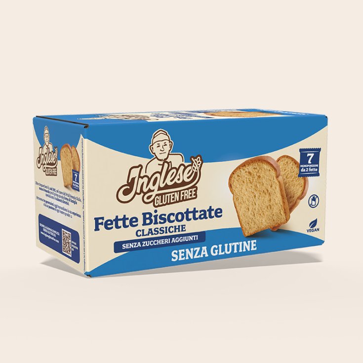 Inglese Fette Biscottate Classiche Senza Zuccheri Aggiunti 200 g