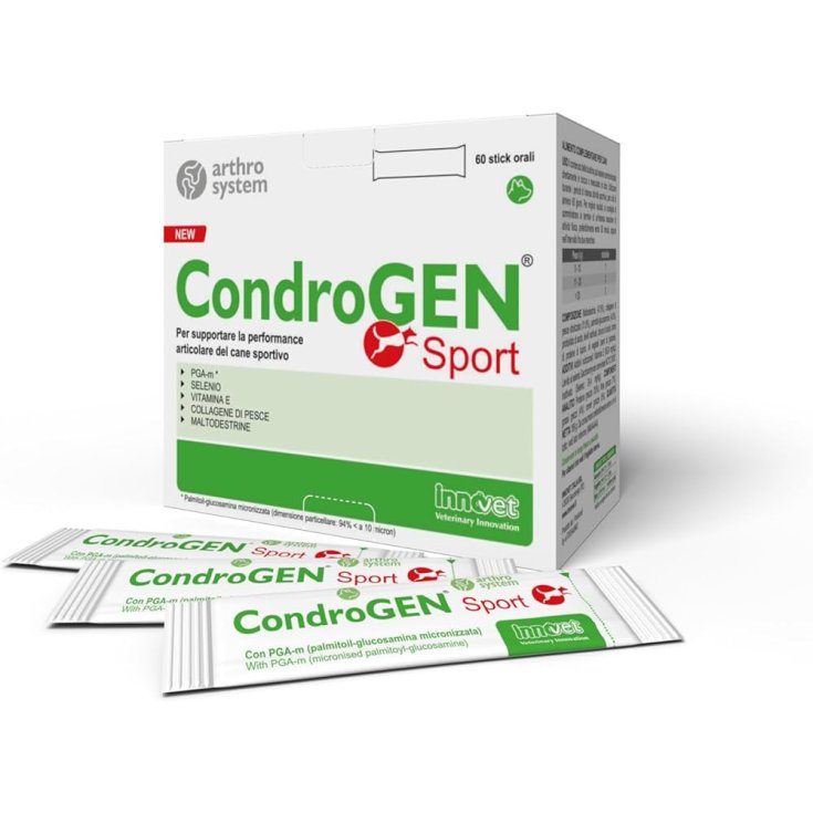 Innovet Italia Condrogen Adult&sport Integratore per Articolazioni Cani
