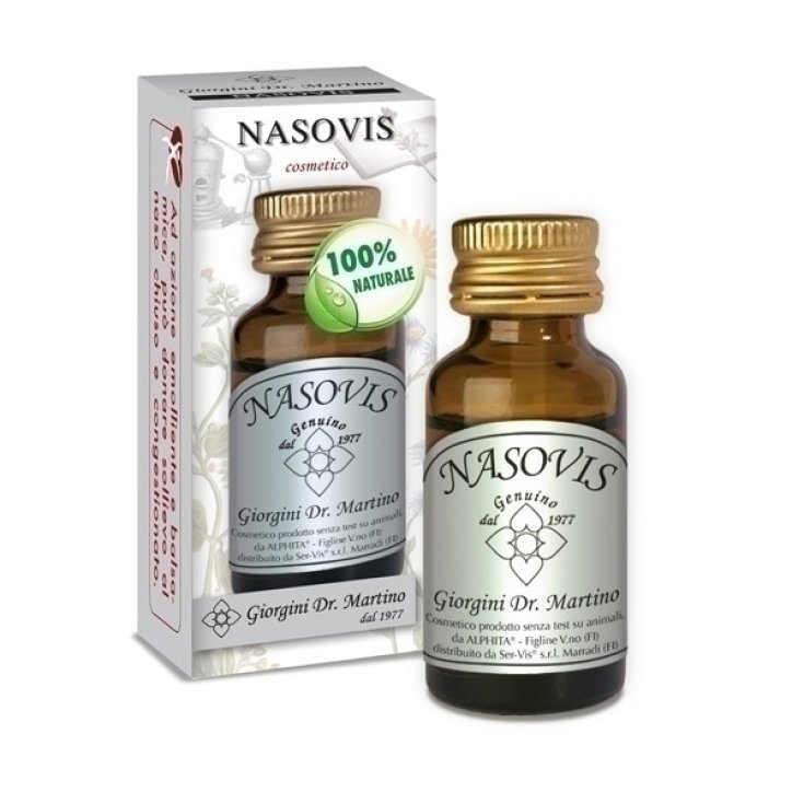 Dr. Giorgini Nasovis Gtt Olio Balsamico per Naso Congestionato, 10ml