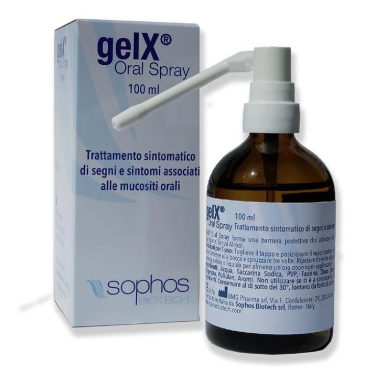 Gelx Spray Orale per Mucositi con Zinco e Taurina 100 ml