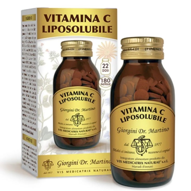 Dr. Giorgini Vitamina C Liposolubile 500mg, Integratore per Difesa Immunitaria