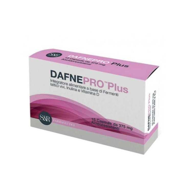 S&r Farmaceutici Dafnepro Plus Integratore Fermenti Lattici, 15 Capsule