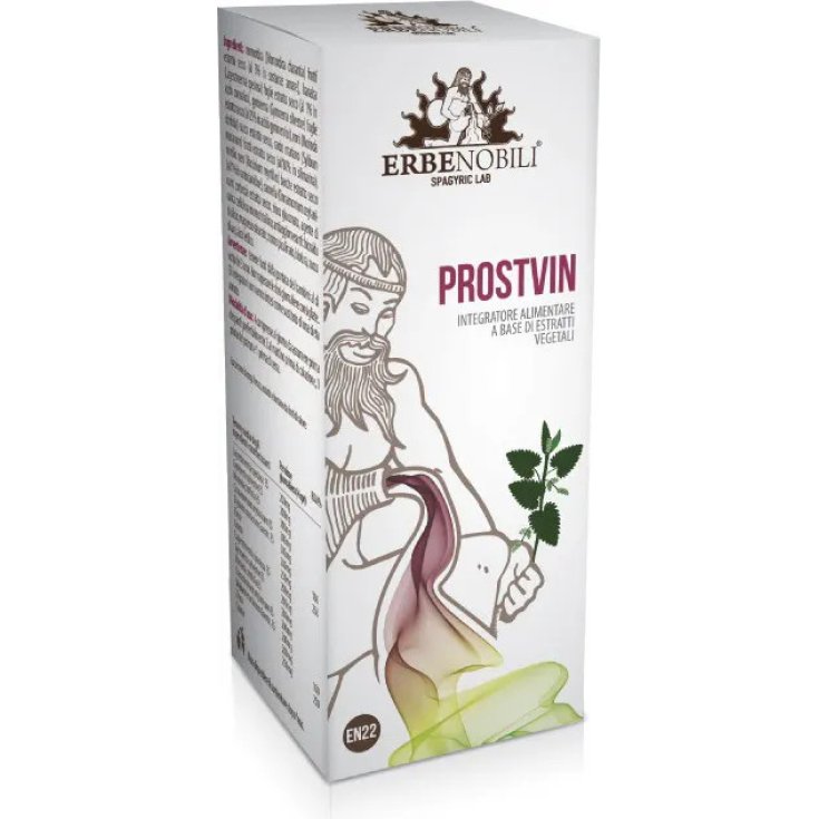 Erbenobili Prostvin Integratore Prostata con Serenoa, Ortica e Zucca - 60 Compresse