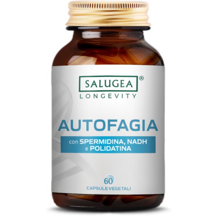 Salugea Autofagia Integratore Longevità, Vitalità e Invecchiamento - 60 Capsule