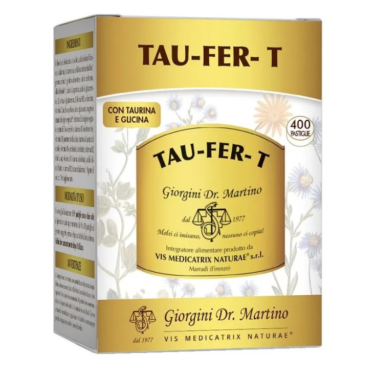 Dr. Giorgini Tau-fer Integratore Alimentare Funzione Digestiva 400 Pastiglie