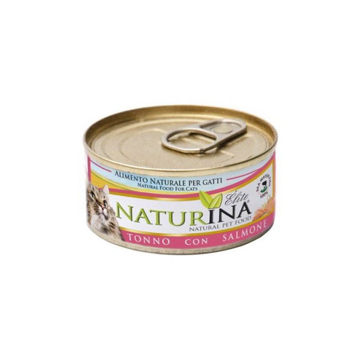 Naturina Elite Umido Gatto Tonno e Salmone 70g