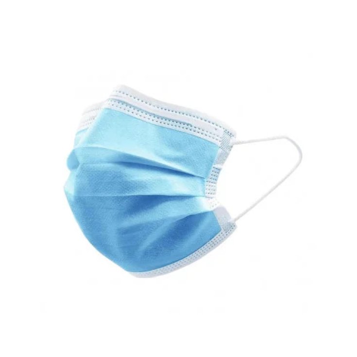 Rays Spa Mascherina Chirurgica Monouso a 3 Strati - Dispenser 50 Pezzi
