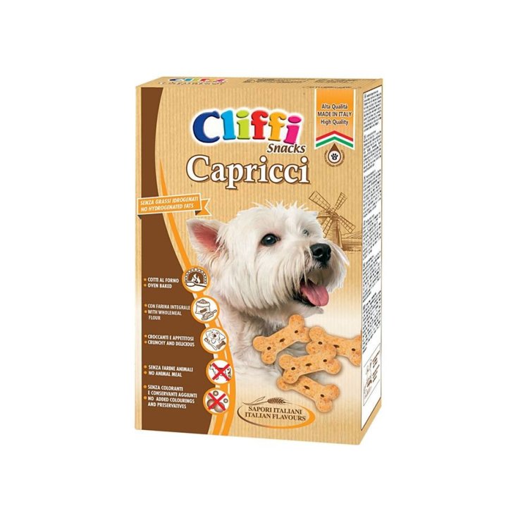 Cliffi Capricci Biscotti per Cani con Farina Integrale 400 g