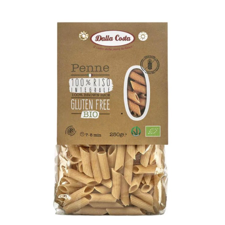 Dalla Costa Alimentare Penne 100% Riso Integrale Bio 250g