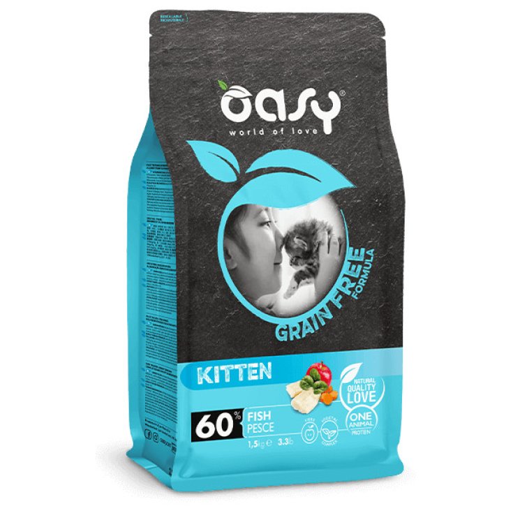 Wonderfood Oasy Grain Free Kitten Pesce 7,5kg