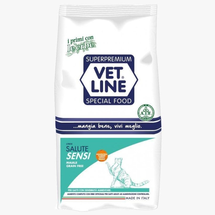 Vetline Salute Sensi Gatto Adulto Maiale Anatra Pesce 400g