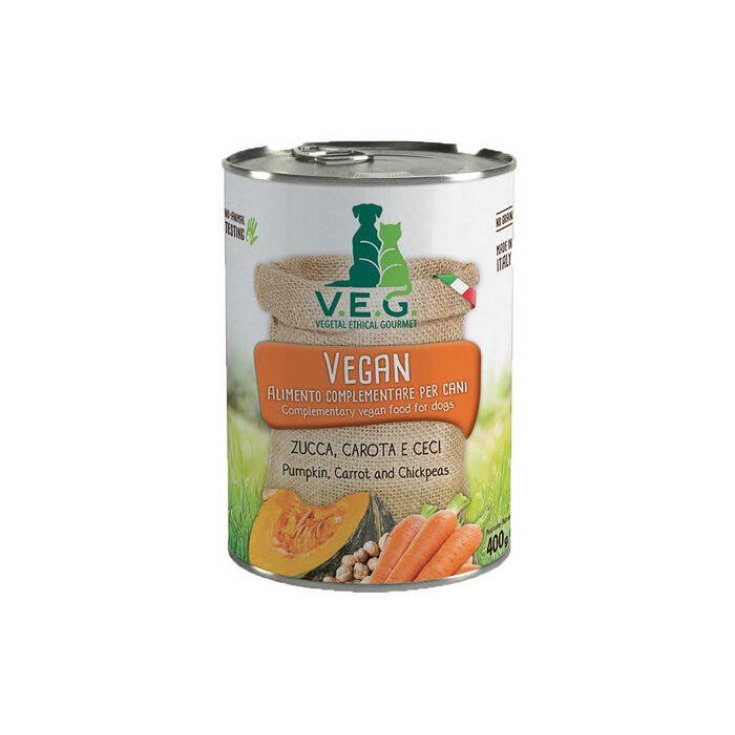 Marpet Veg Dog Carote, Zucca e Ceci 400 g per Cani e Gatti