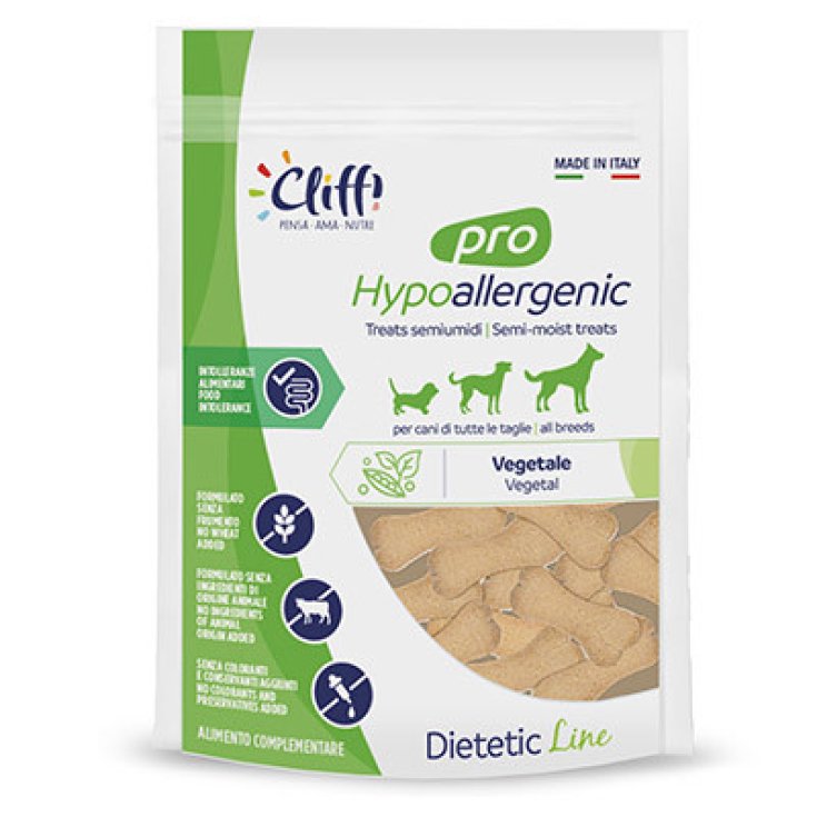 Cliffi Pro Snack Vegetale Ipoallergenico per Cani, 100 g