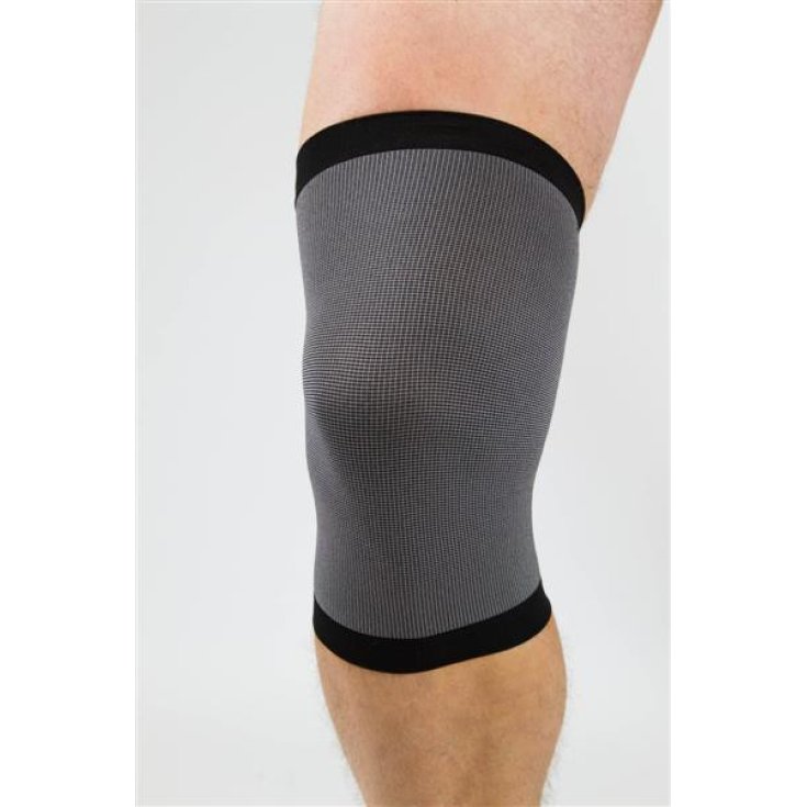 Bernina Ginocchiera KL2 Seg Ortopedica Cotone Contenitiva Nera Misura 4