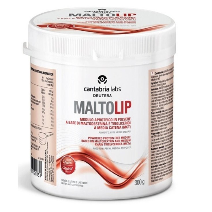 Deutera Maltolip 300g Alimento a Fini Medici Speciali