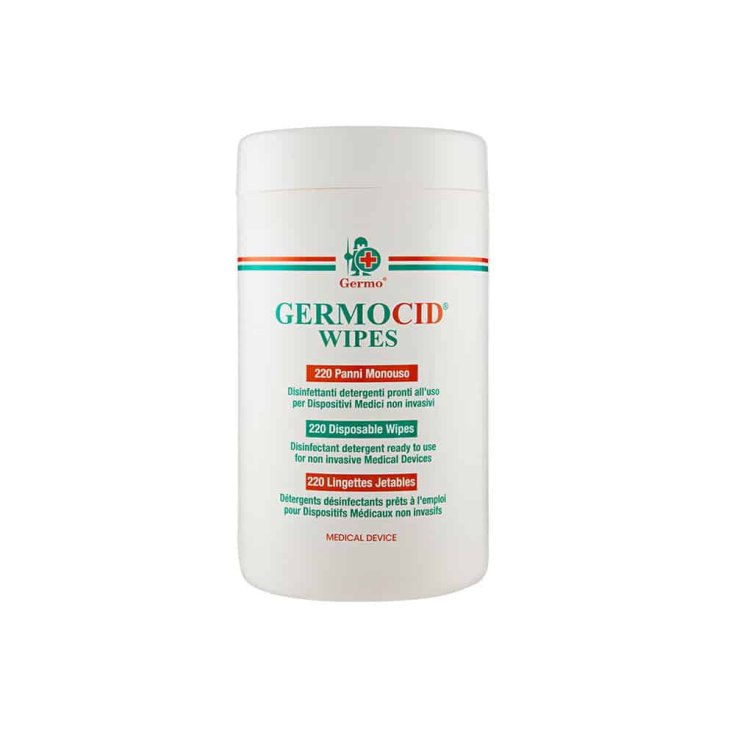 Germocid Wipes Disinfettanti per Dispositivi Medici, 220 Strappi