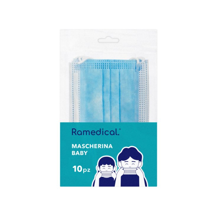 Sungo Europe B.V. Mascherina Chirurgica Tipo 1 Monouso per Bambini, 10 pz
