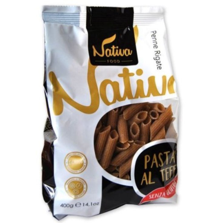 Nativa Food Rigatoni al Teff 400g, Pasta senza Glutine