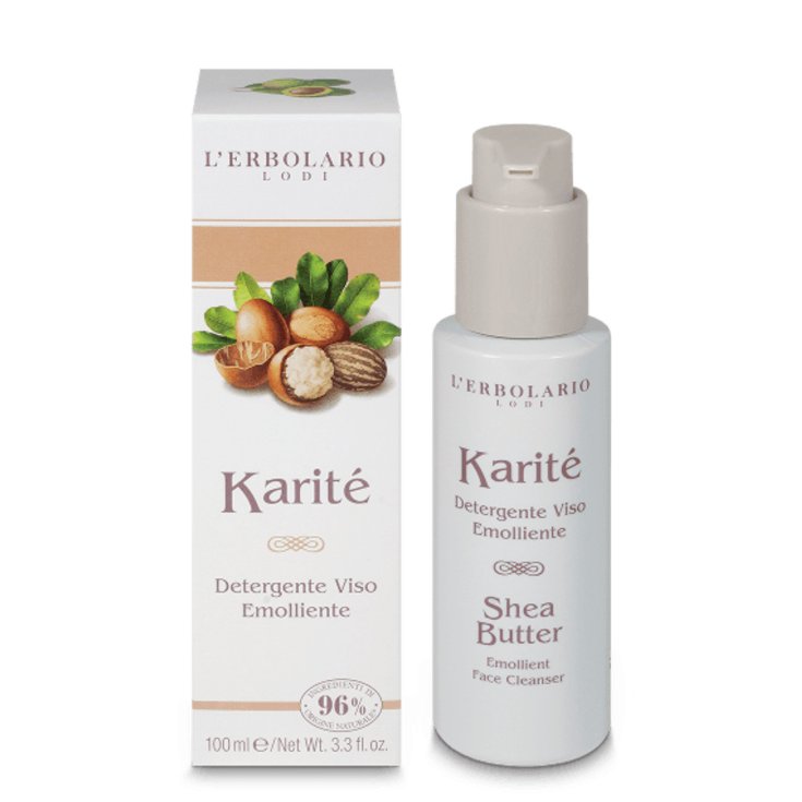 L'Erbolario Karit&egrave; Detergente Viso Emolliente per Pelli Secche 100 ml