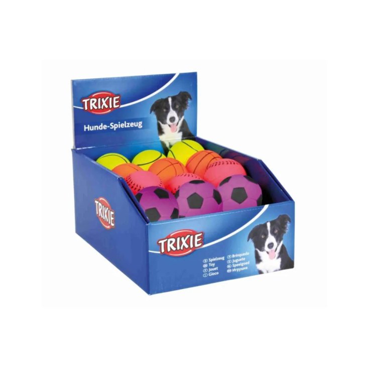 Trixie Palla in Gomma Morbida per Cani, 6 cm