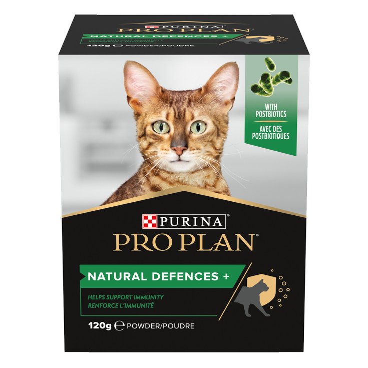 Nestl&eacute; Pro Plan Supplement Natural Defences+ Postbiotici Gatto Adulto 4 Pz