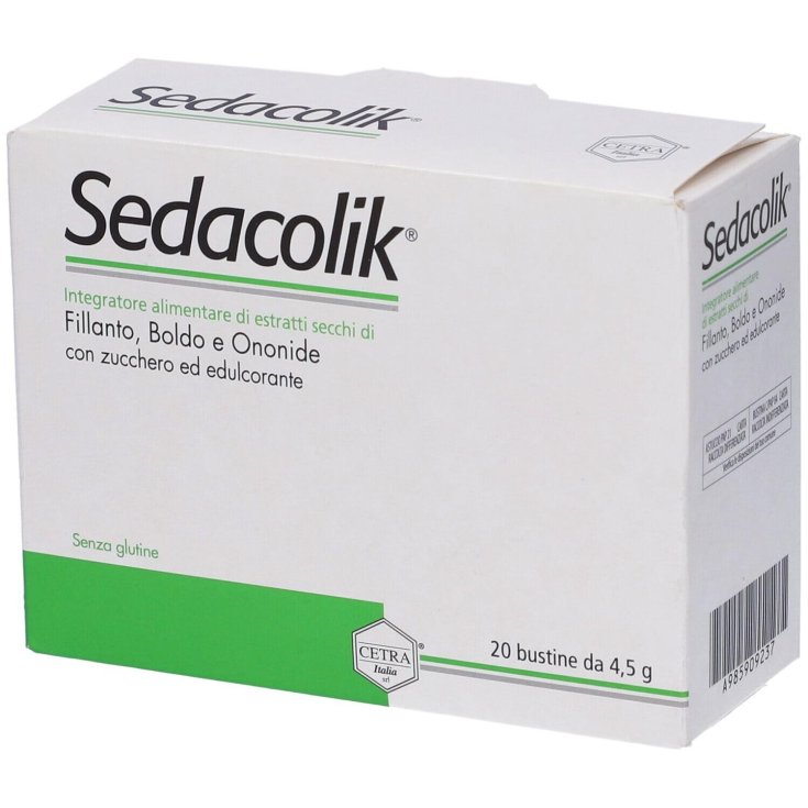 Cetra Italia Srl Sedacolik Integratore Apparato Urinario, 20 Bustine