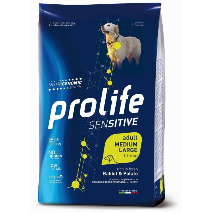 Prolife Dog Sensitive Adult Coniglio e Patate 10 Kg