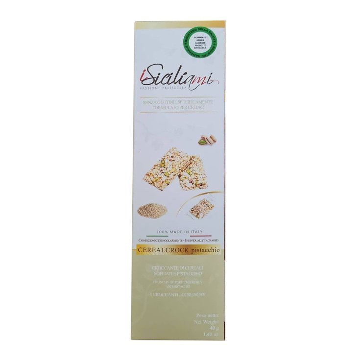 Isiciliami Multicereali Pistacchio Senza Glutine 80g