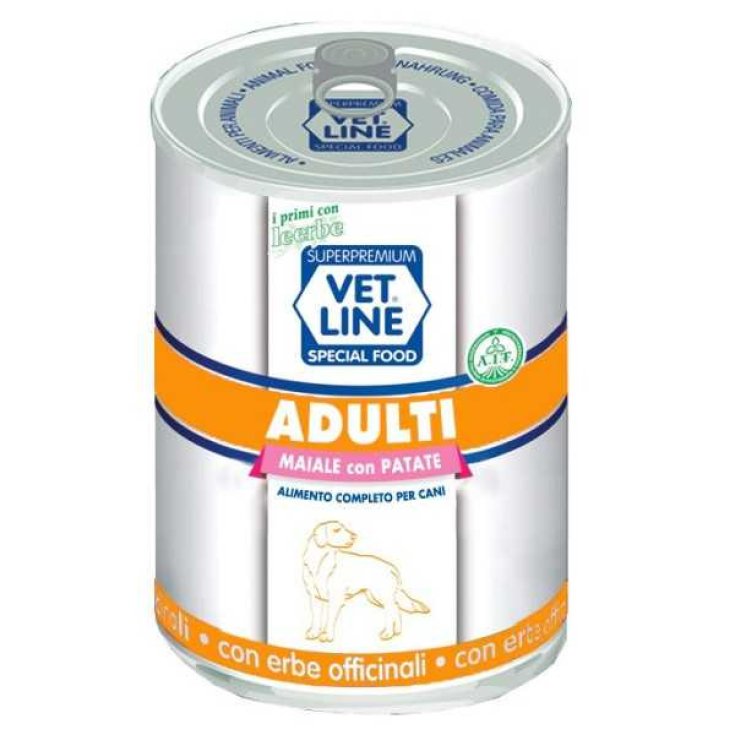 Vet Line Adulti Maiale e Patate, 400 g