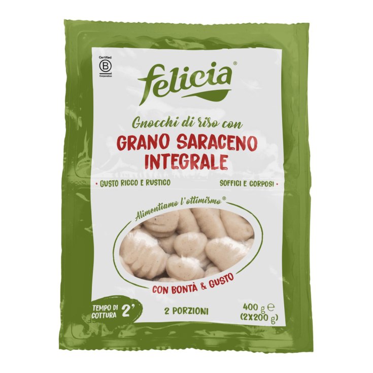 Felicia Gnocchi di Riso con Grano Saraceno Integrale, 400 g