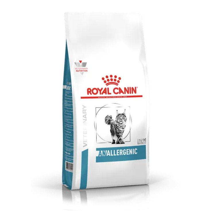 Royal Canin Veterinary Anallergenic 2kg, Crocchette per Gatti con Intolleranze