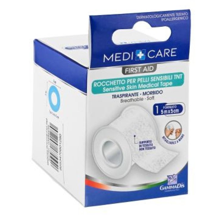GAMMADIS Cerotto in Rocchetto TNT Bianco 500x5 cm