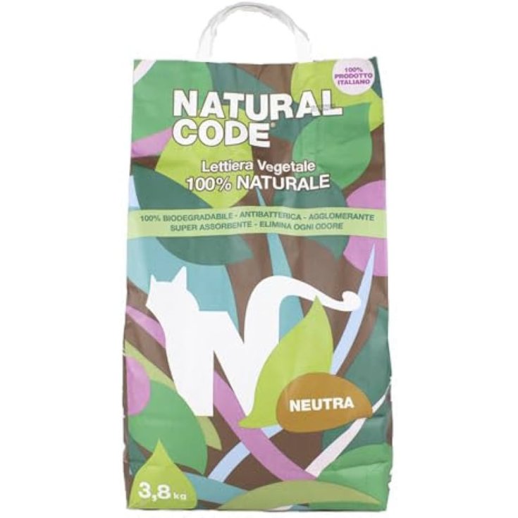 Natural Line Lettiera Vegetale Agglomerante Mais Neutra 3,8kg